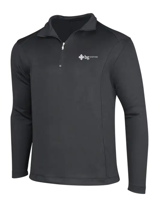 NIKE Dark Grey Sport Cover-Up w/BG Staffing Logo