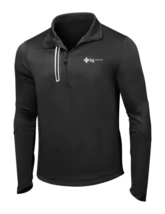 OGIO Blacktop Endurance Fulcrum 1/4 Zip w/BG Staffing Logo