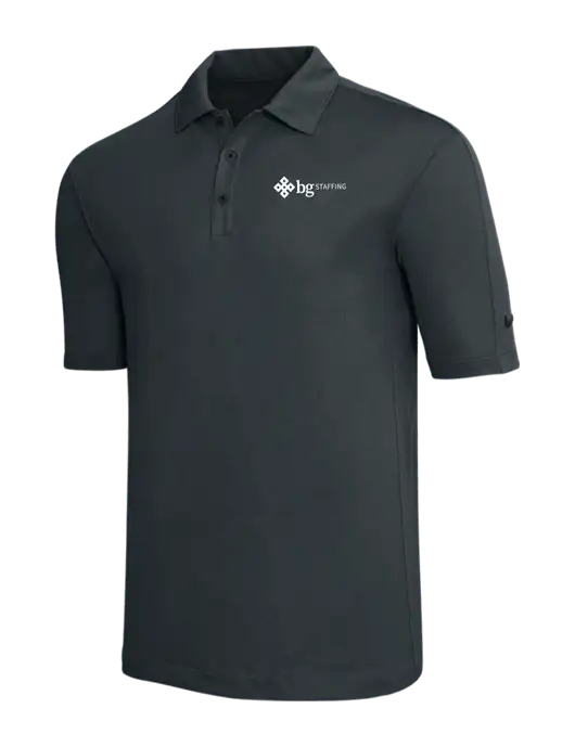 Nike Dark Grey Tech Sport Dri-FIT Polo w/BG Staffing Logo