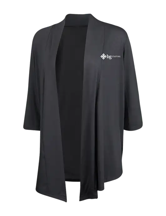Grey Smoke Womens Concept Shrug w/BG Staffing Logo
